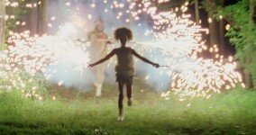 Quvenzhane Wallis as Hushpuppy in BEASTS OF THE SOUTHERN WILD